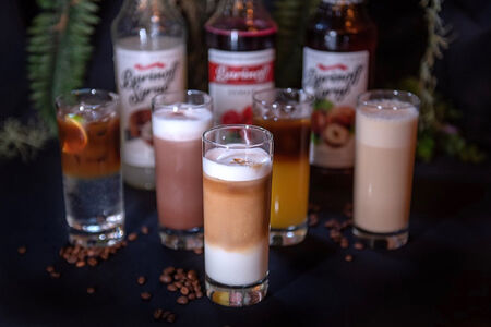 Холодный айс латте