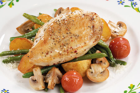 Лимонный цыпленок