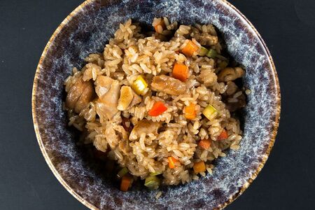 Рис с куриным филе