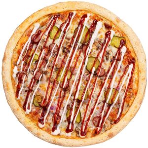 Пицца Колбаски BBQ