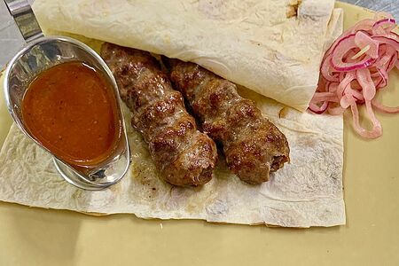 Люля-кебаб из 3-х видов мяса