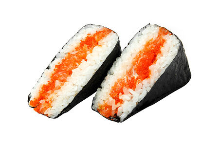 Онигири с лососем