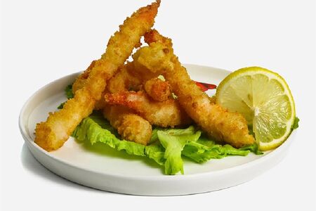 Креветки в темпуре