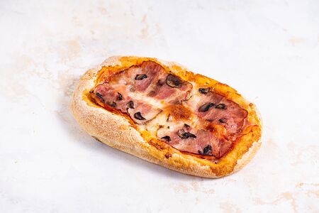 Римская пицца Ветчина-грибы