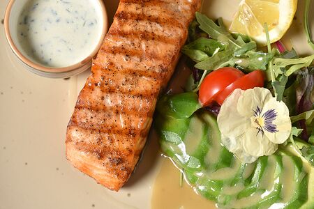 Стейк из семги