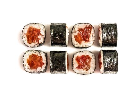 Ролл с помидором