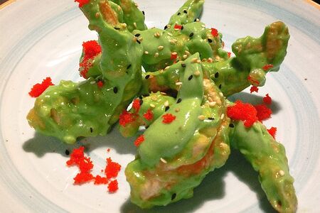 Креветки Васаби