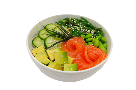 Поке с лососем