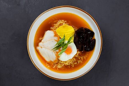 Рамен с курицей