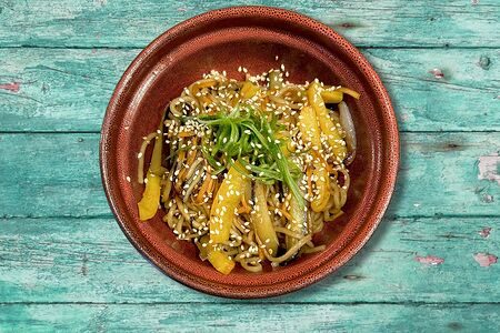 Удон с овощами