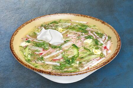 Окрошка с квасом