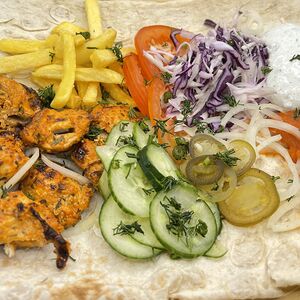 Курица на Тарелке