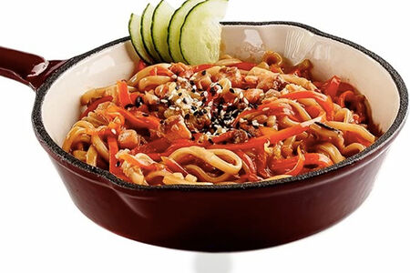 Удон с морепродуктами