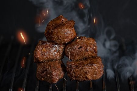 Шашлык из мякоти молодого барашка