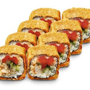 Горячий ролл с курицей