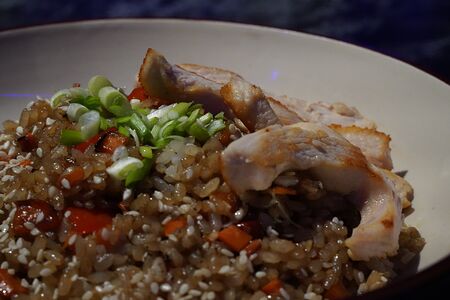 Чесночный Рис