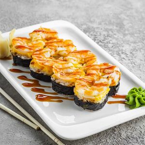 Тёплый ролл по-королевски