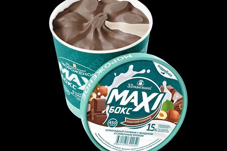 Мороженое Баварский шоколад в банке