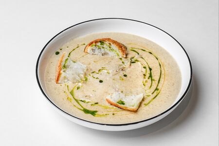 Грибной крем-суп с вешенками