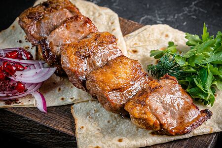 Шашлык из телячьих ребрышек