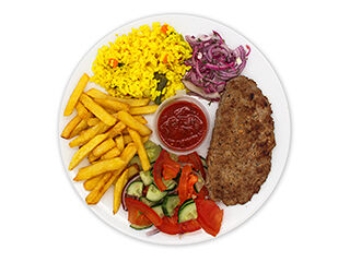 Тарелка с Плескавицей