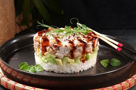 Тартар из угря