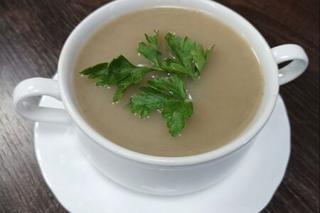 Грибной суп-крем из шампиньонов