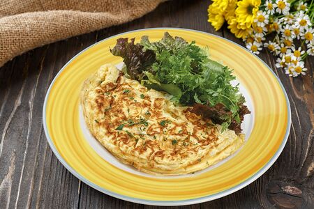 Омлет из трех яиц