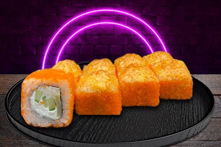 Ролл Запечённый кани