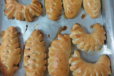 Булочка с повидлом