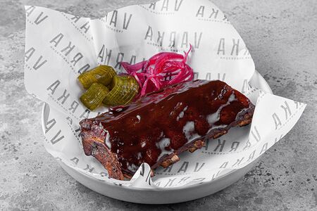 Ребра с соусом BBQ