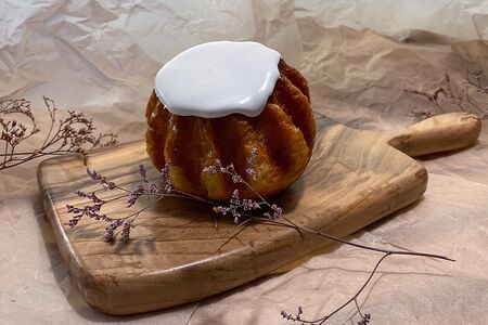 Ромовая баба с изюмом