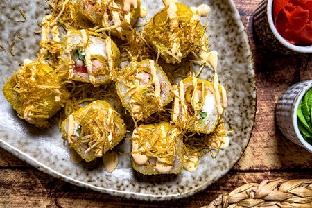 Харумаки с креветкой хот