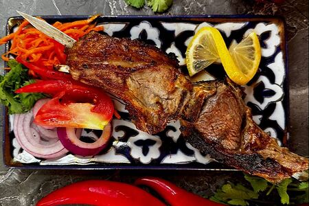 Шашлык из бараньей корейки