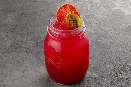 Лимонад Малина-ревень