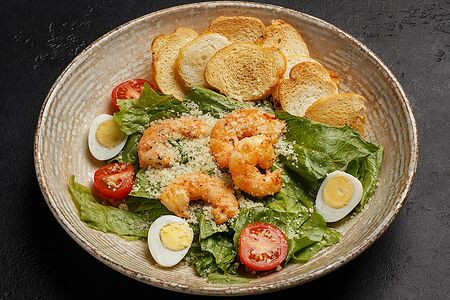 Цезарь с креветками