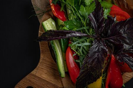 Букет из свежих овощей