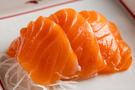 Сашими лосось