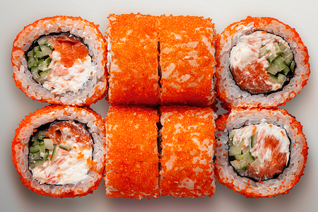 Калифорния с лососем