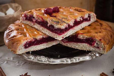 Пирог с вишней