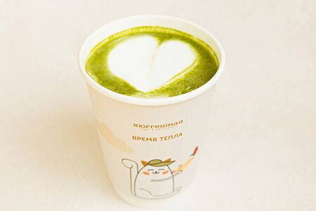 Матча латте на кокосовом молоке