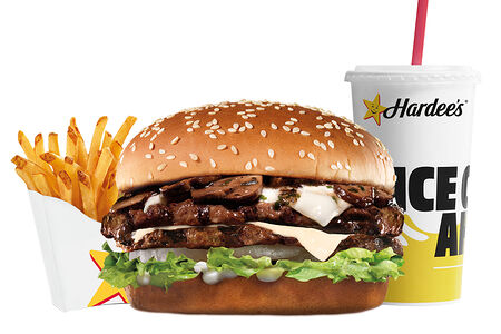 Дабл Портобелло Машрум Бургер Комбо