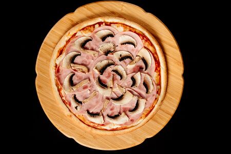 Ветчина с грибами