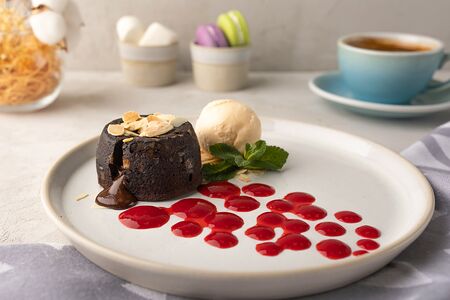 Шоколадный фондан