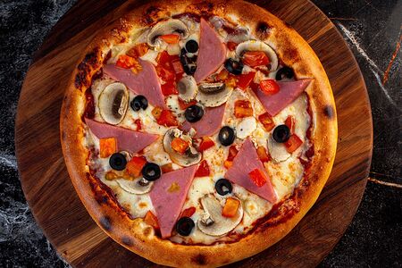 Пицца Ветчина-грибы