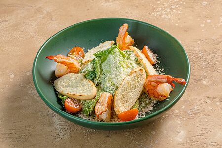 Цезарь с креветками