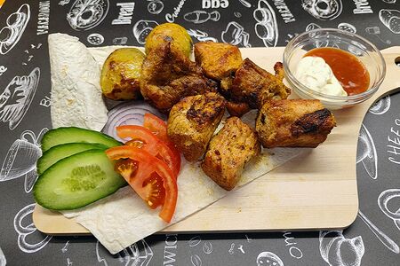 Шашлык из cвинoй шейки