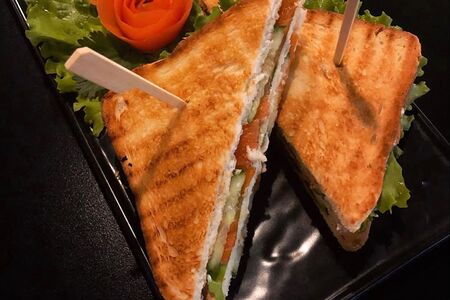 Сэндвич с семгой