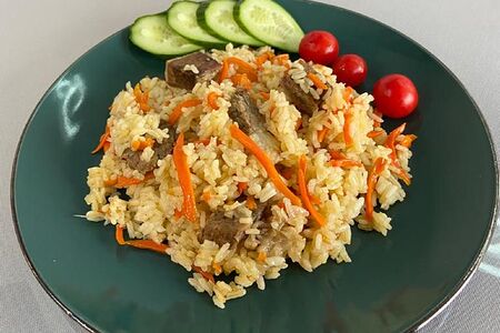 Плов с говядиной