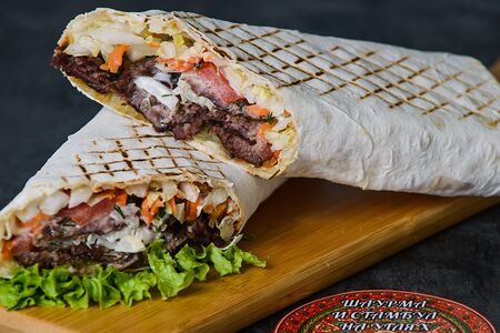 Шаурма говяжья на мангале